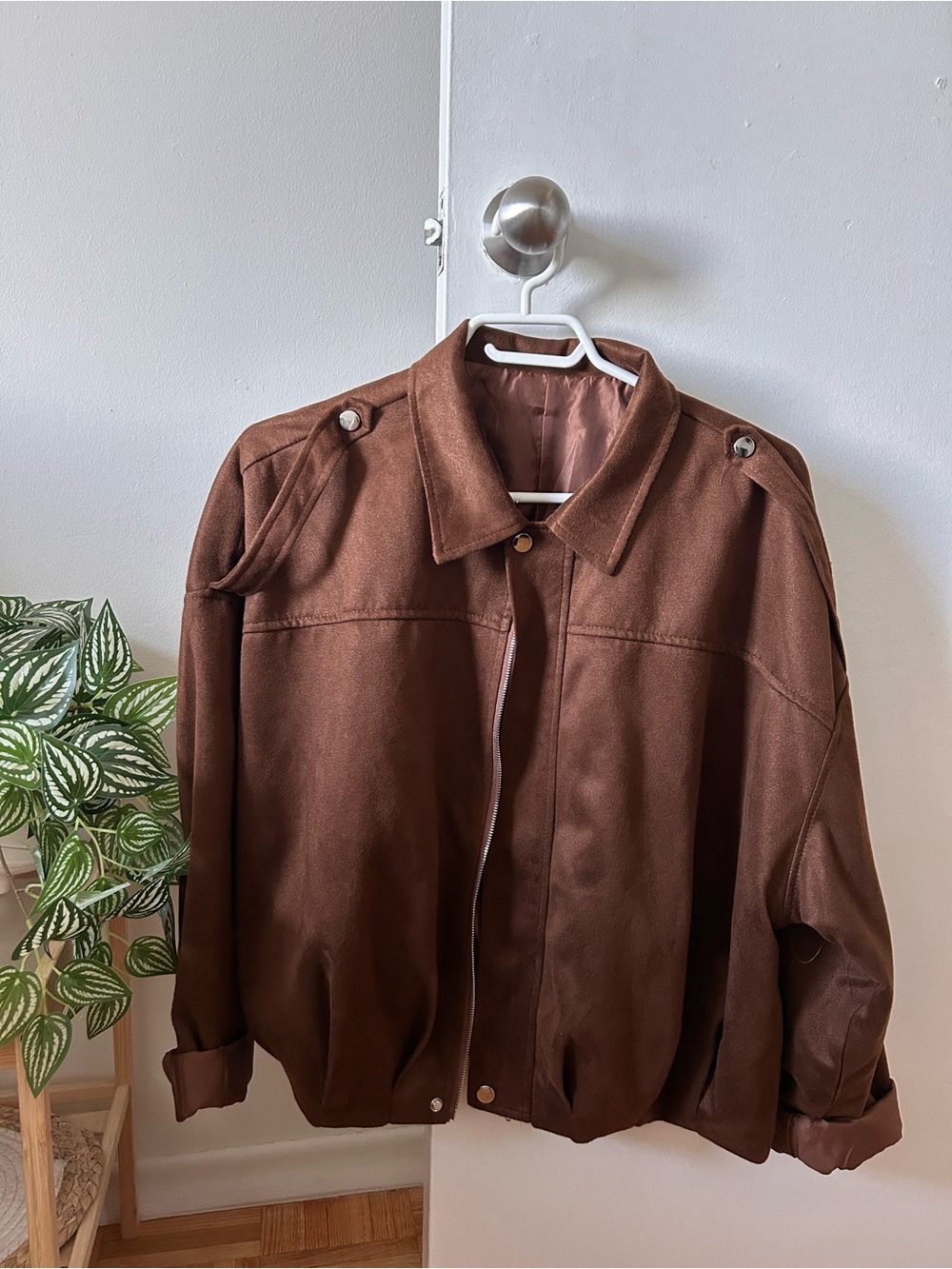 Viral Suede Fall Jacket